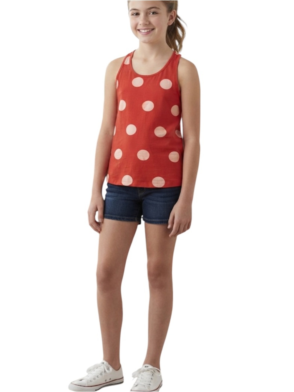 Zara kids girls tank top size 11-12 orange